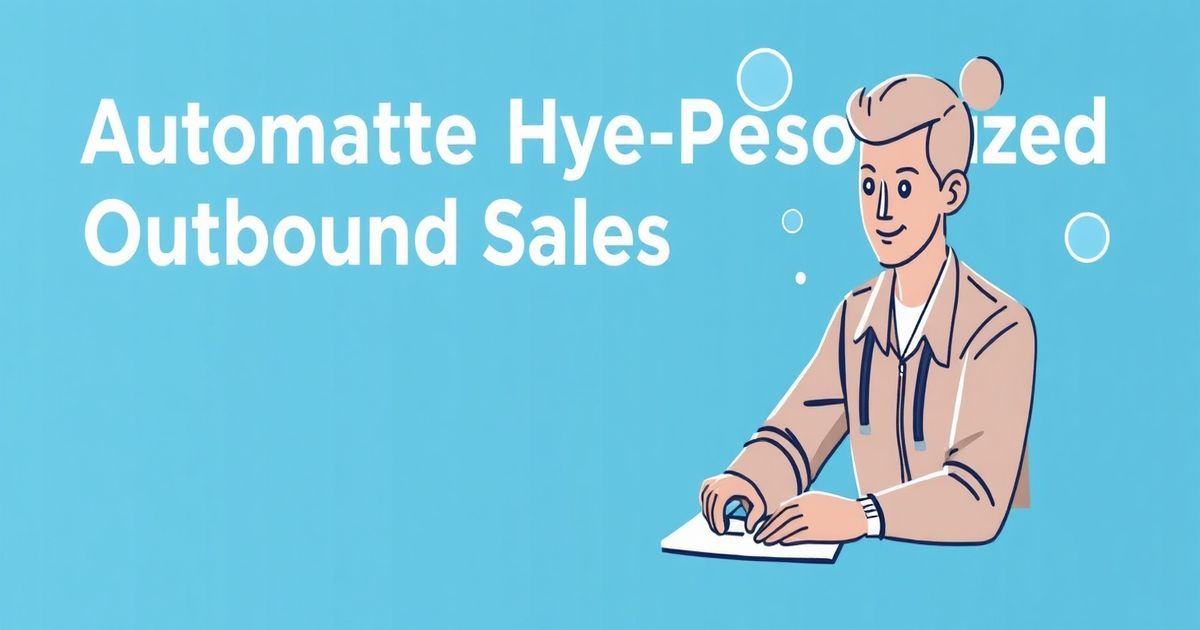 Automating Hyper-Personalized Outbound Sales with Clay