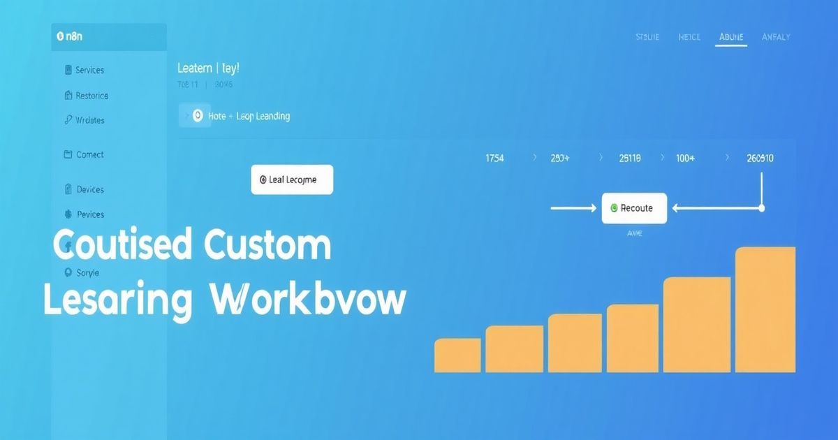 Building a Custom Lead Scoring Workflow with n8n