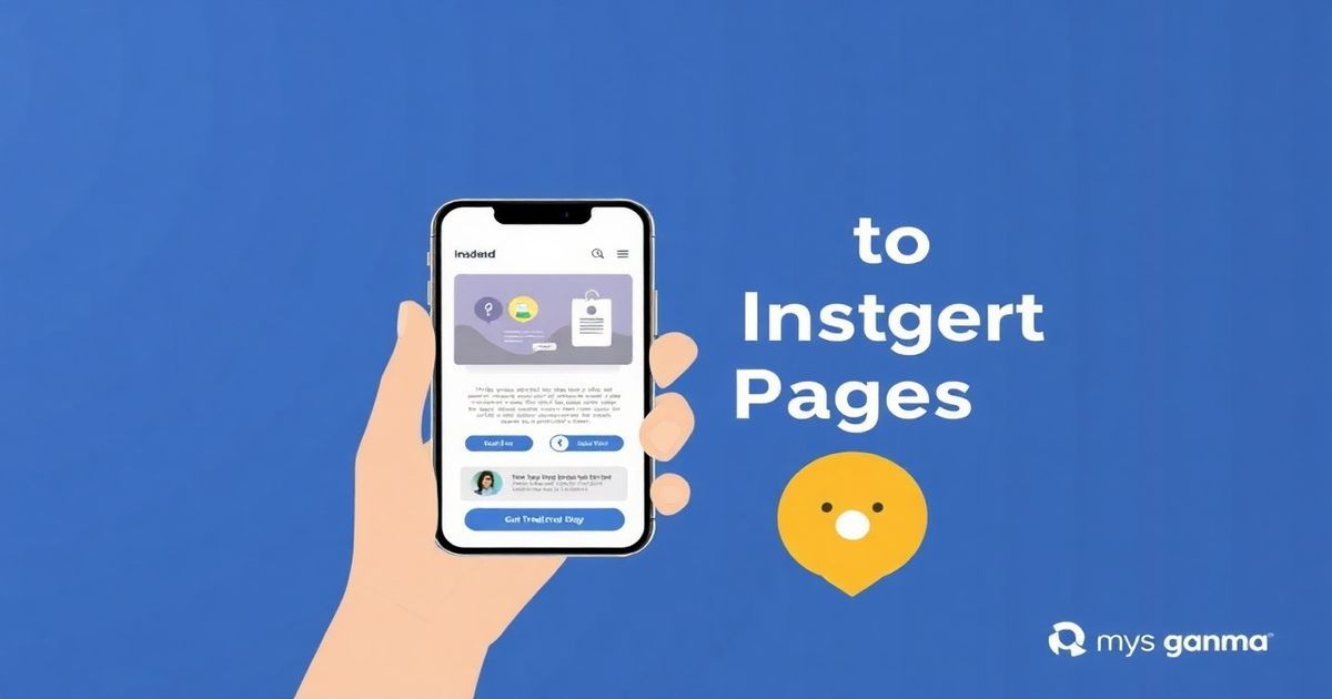 Using Gamma App to Create Instant Landing Pages for Lead Generation